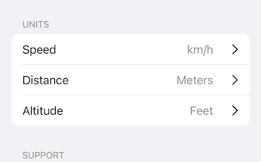 Measurement units in Tobu